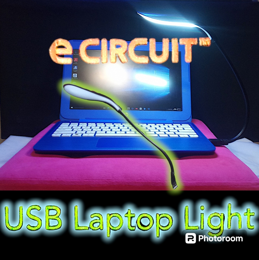 e-CIRCUIT™ USB Laptop Light, with Flexible Arm Design